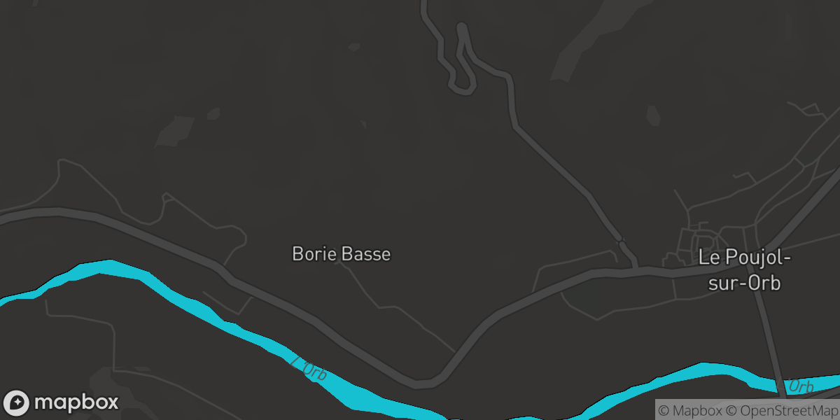 Ruisseau de la Borie Basse (Le Poujol-sur-Orb, Hérault, France)